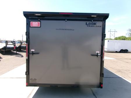 New 2026 Look Trailers 8.5X24 ELEMENT SE FLAT TOP SLOPED V-NOSE  CAR HAULER 10K Cargo / Enclosed Trailer