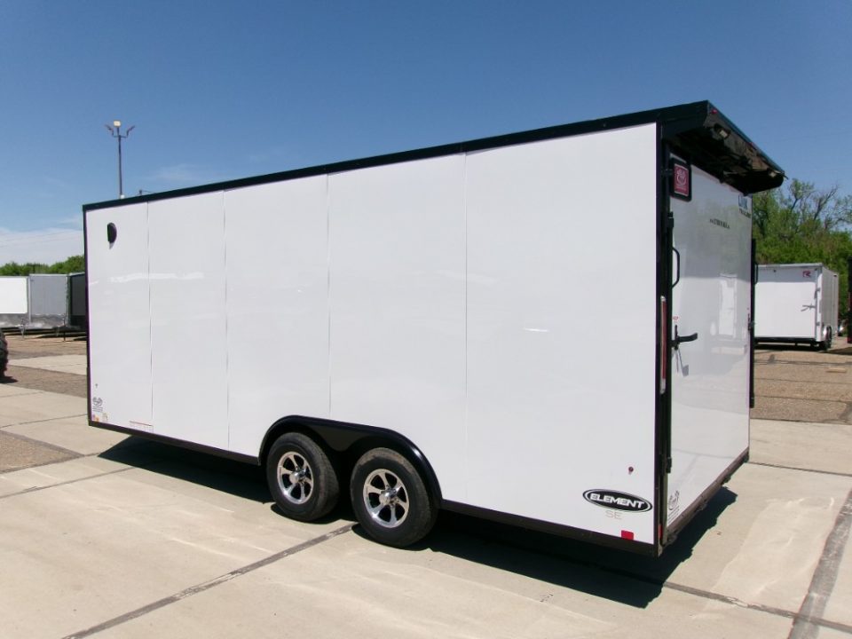 New 2026 Look Trailers 8.5X20 ELEMENT SE FLAT TOP SLOPED V-NOSE  CAR HAULER Cargo / Enclosed Trailer