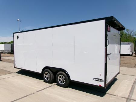 New 2026 Look Trailers 8.5X20 ELEMENT SE FLAT TOP SLOPED V-NOSE  CAR HAULER Cargo / Enclosed Trailer