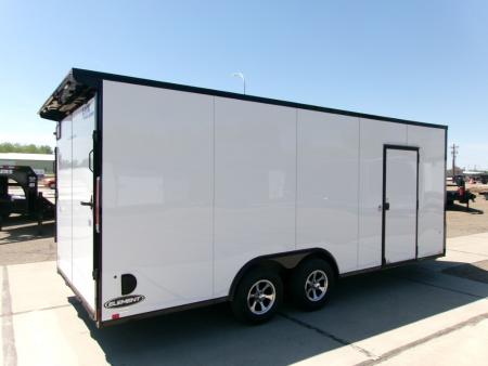 New 2026 Look Trailers 8.5X20 ELEMENT SE FLAT TOP SLOPED V-NOSE  CAR HAULER Cargo / Enclosed Trailer
