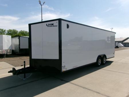 New Look Trailers 8.5X24 ELEMENT SE FLAT TOP SLOPED V-NOSE  CAR HAULER 10K Cargo / Enclosed Trailer