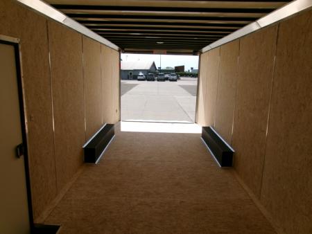 New Look Trailers 8.5X24 ELEMENT SE FLAT TOP SLOPED V-NOSE  CAR HAULER 10K Cargo / Enclosed Trailer