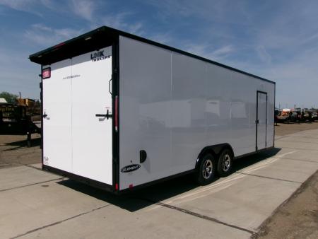 New Look Trailers 8.5X24 ELEMENT SE FLAT TOP SLOPED V-NOSE  CAR HAULER 10K Cargo / Enclosed Trailer