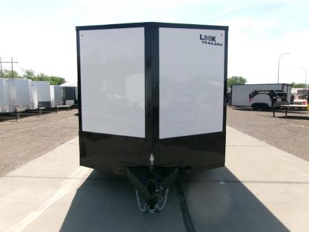New Look Trailers 8.5X24 ELEMENT SE FLAT TOP SLOPED V-NOSE  CAR HAULER 10K Cargo / Enclosed Trailer