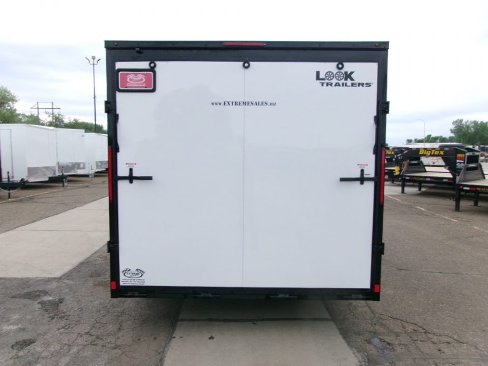 New 2026 Look Trailers 8.5X16 ST DLX FLAT TOPV-NOSE CAR  HAULER 10K Cargo / Enclosed Trailer