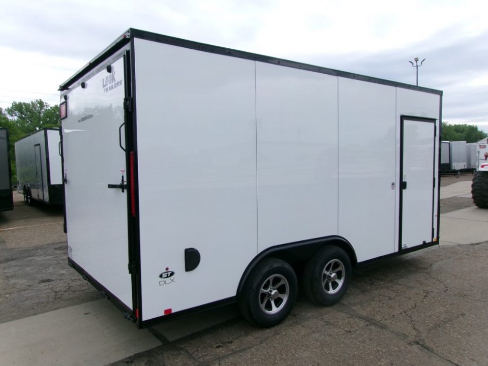 New 2026 Look Trailers 8.5X16 ST DLX FLAT TOPV-NOSE CAR  HAULER 10K Cargo / Enclosed Trailer