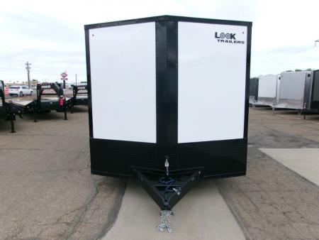 New 2026 Look Trailers 8.5X16 ST DLX FLAT TOPV-NOSE CAR  HAULER 10K Cargo / Enclosed Trailer
