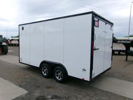 New 2026 Look Trailers 8.5X16 ST DLX FLAT TOPV-NOSE CAR  HAULER 10K Cargo / Enclosed Trailer