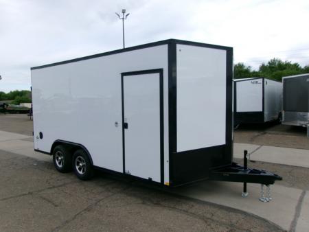 New 2026 Look Trailers 8.5X16 ST DLX FLAT TOPV-NOSE CAR  HAULER 10K Cargo / Enclosed Trailer
