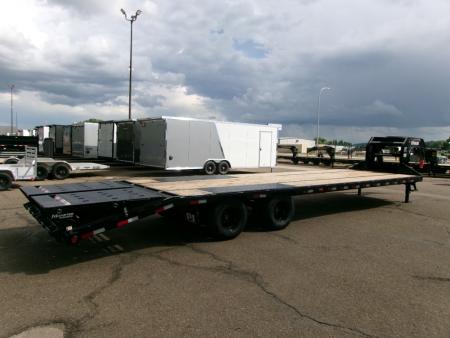 New 2027 PJ Trailers LDQ32A2BSWK Flatbed Trailer