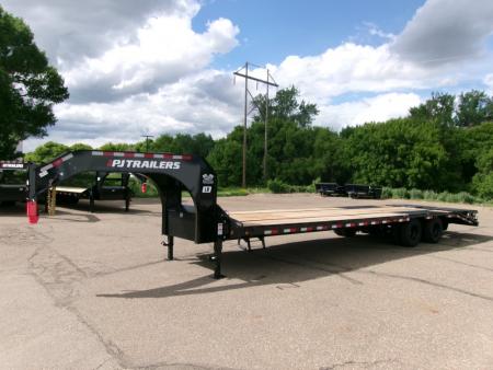 New 2027 PJ Trailers LDQ32A2BSWK Flatbed Trailer
