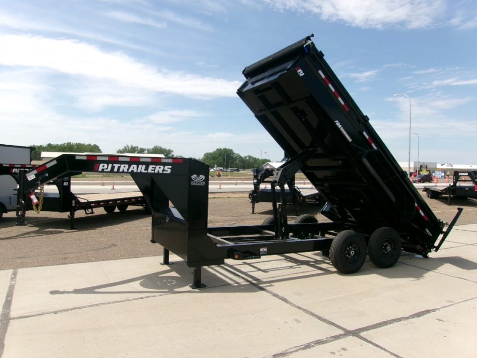 New 2027 PJ Trailers DLR1672BDSK-BYSC-JA06 Dump Trailer