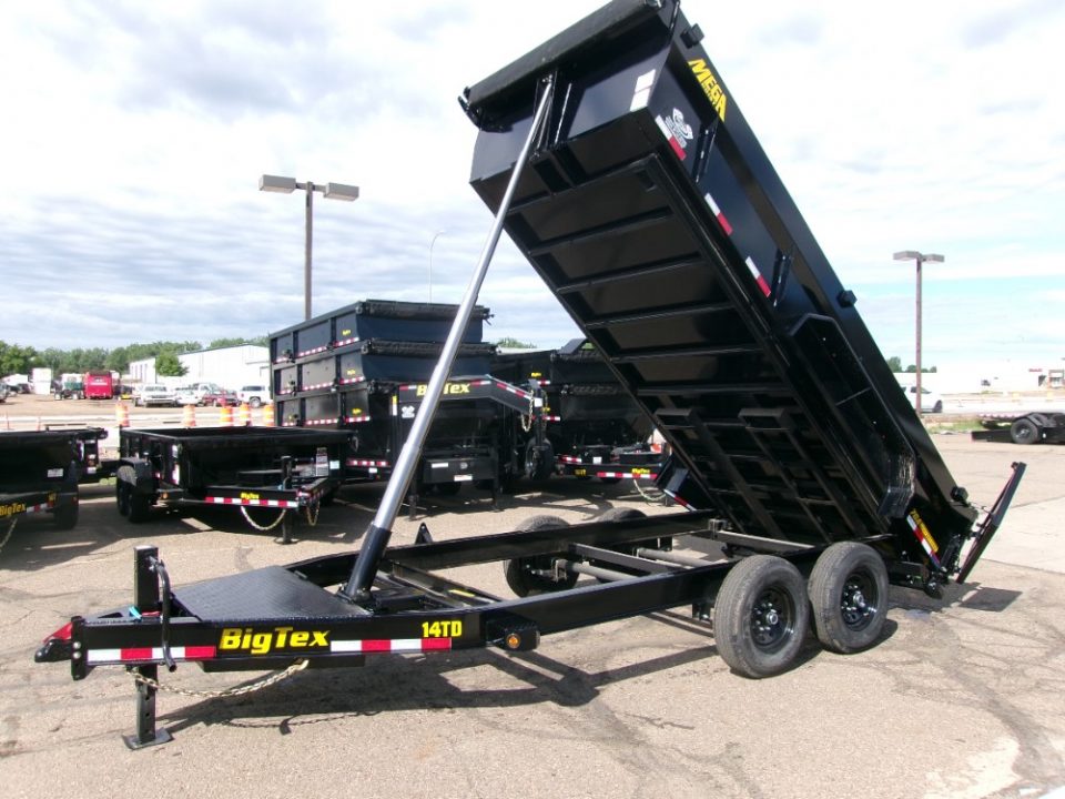 New 2026 Big Tex Trailers 14TD-16C2A-BK Dump Trailer