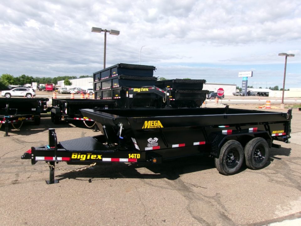 New 2026 Big Tex Trailers 14TD-16C2A-BK Dump Trailer