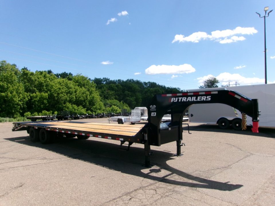 New 2027 PJ Trailers LDQ32D2BSWK-JA01 Flatbed Trailer