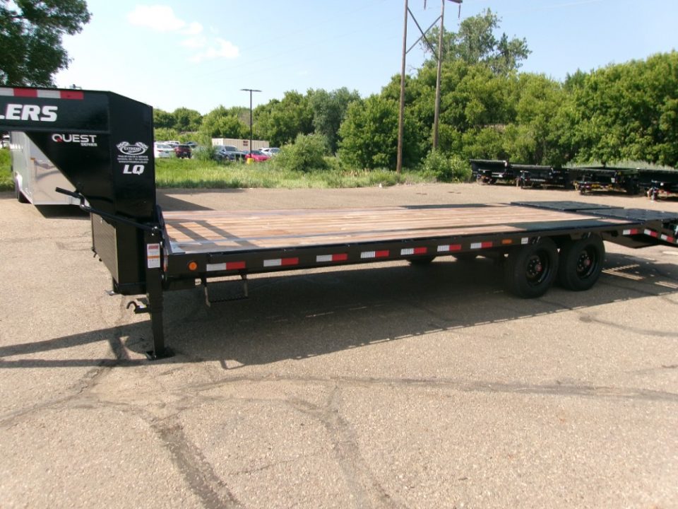 New 2027 PJ Trailers LQS25K2BSWK Flatbed Trailer