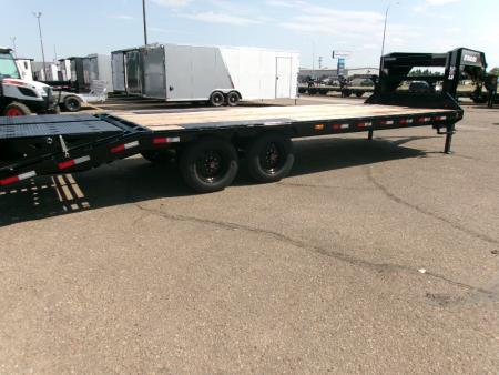 New 2027 PJ Trailers LQS25K2BSWK Flatbed Trailer
