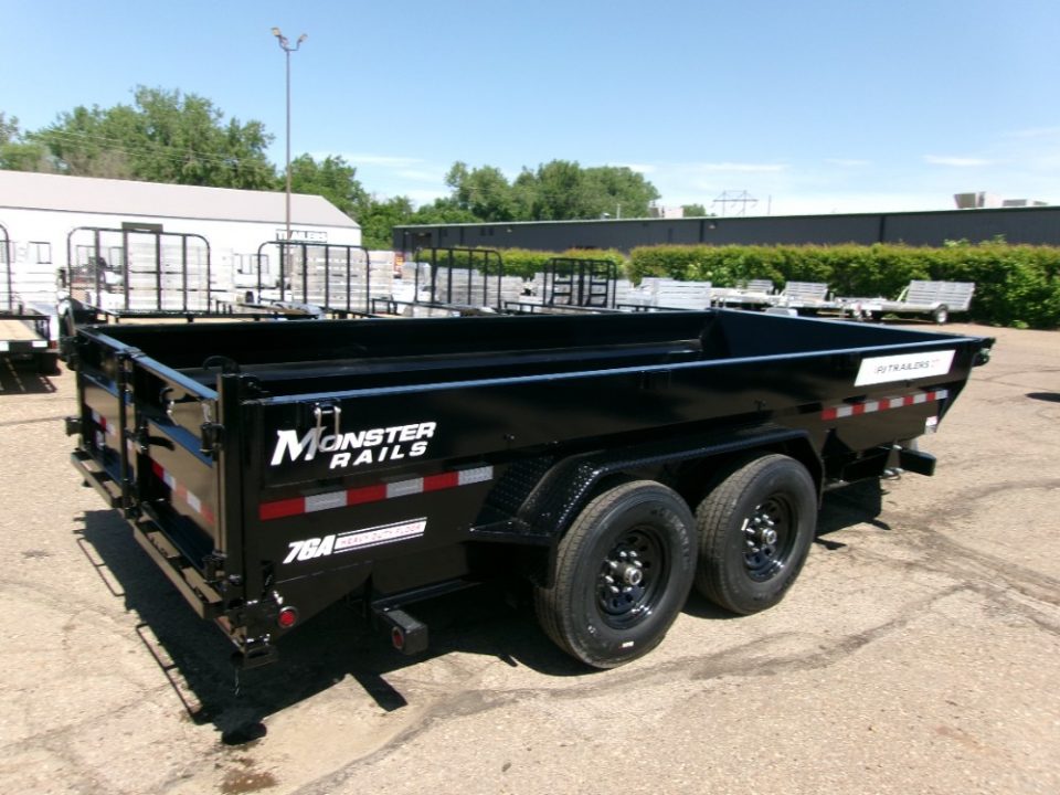 New 2027 PJ Trailers DT1J1692BDSK-BYSC-JA05 Dump Trailer