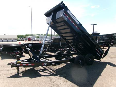 New 2027 PJ Trailers DT1J1692BDSK-BYSC-JA05 Dump Trailer
