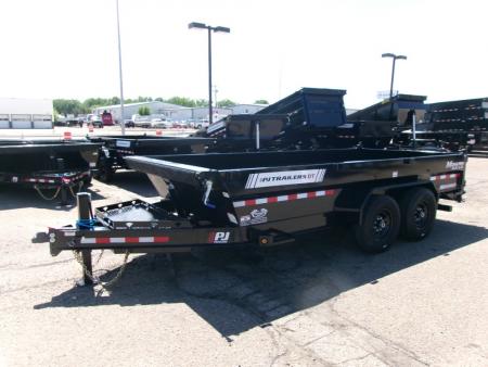 New 2027 PJ Trailers DT1J1692BDSK-BYSC-JA05 Dump Trailer
