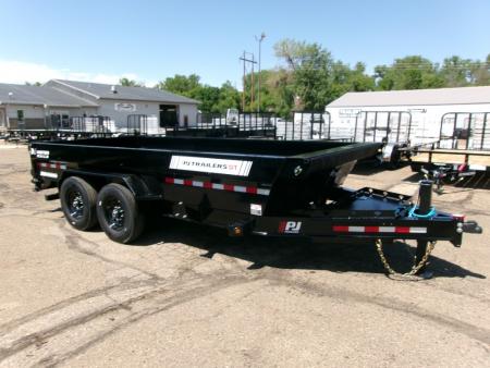 New 2027 PJ Trailers DT1J1692BDSK-BYSC-JA05 Dump Trailer
