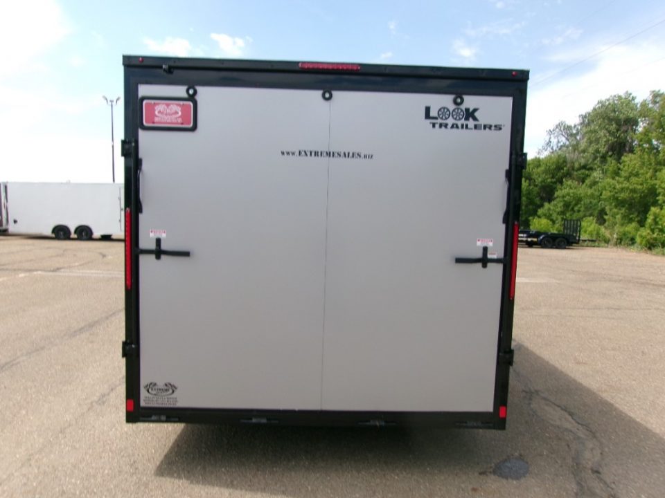 New 2026 Look Trailers 8.5X20 ST DLX FLAT TOP V-NOSE CAR HAULER 10K Car / Racing Trailer