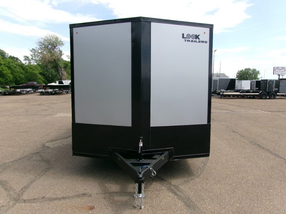 New 2026 Look Trailers 8.5X20 ST DLX FLAT TOP V-NOSE CAR HAULER 10K Car / Racing Trailer