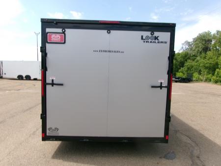 New 2026 Look Trailers 8.5X20 ST DLX FLAT TOP V-NOSE CAR HAULER 10K Car / Racing Trailer