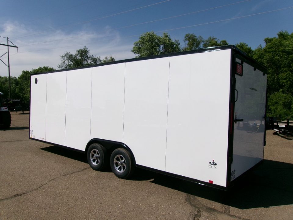 New 2026 Look Trailers 8.5X24 ST DLX FLAT TOP V-NOSE CAR HAULER 10K Car / Racing Trailer