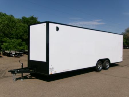 New 2026 Look Trailers 8.5X24 ST DLX FLAT TOP V-NOSE CAR HAULER 10K Car / Racing Trailer