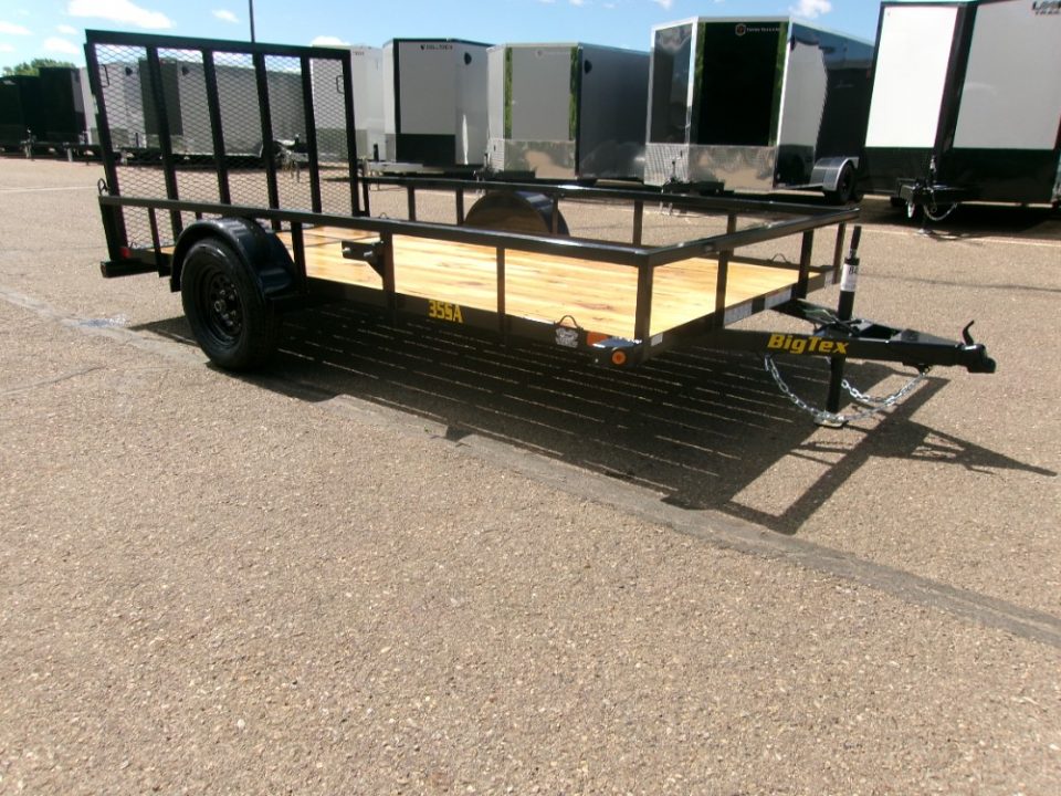 New 2027 Big Tex Trailers 35SA-12R1A-4PBK Utility Trailer