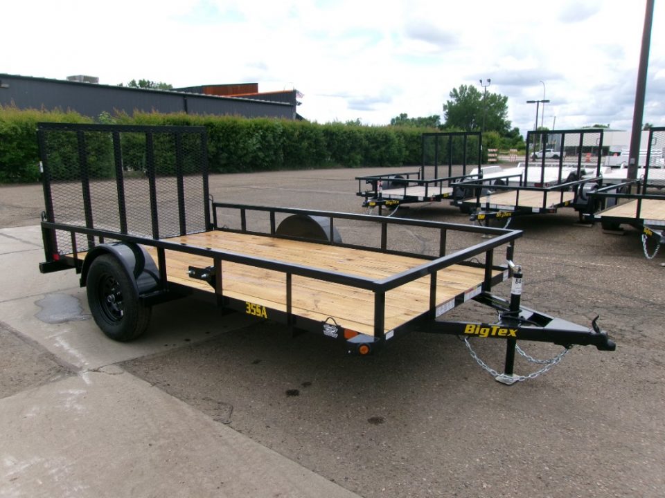 New 2027 Big Tex Trailers 35SA-12R1A-4PBK Utility Trailer