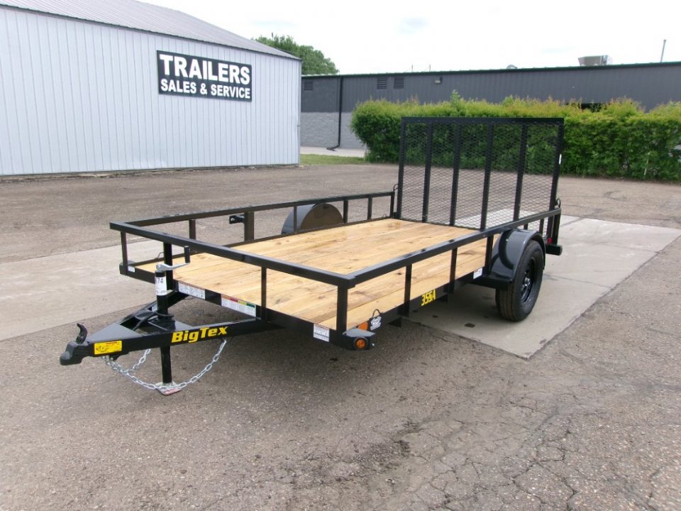 New 2027 Big Tex Trailers 35SA-12R1A-4PBK Utility Trailer