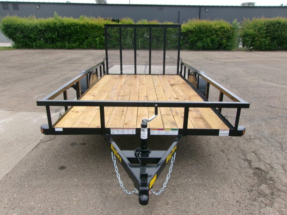 New 2027 Big Tex Trailers 35SA-12R1A-4PBK Utility Trailer