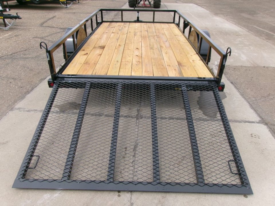 New 2027 Big Tex Trailers 35SA-12R1A-4PBK Utility Trailer