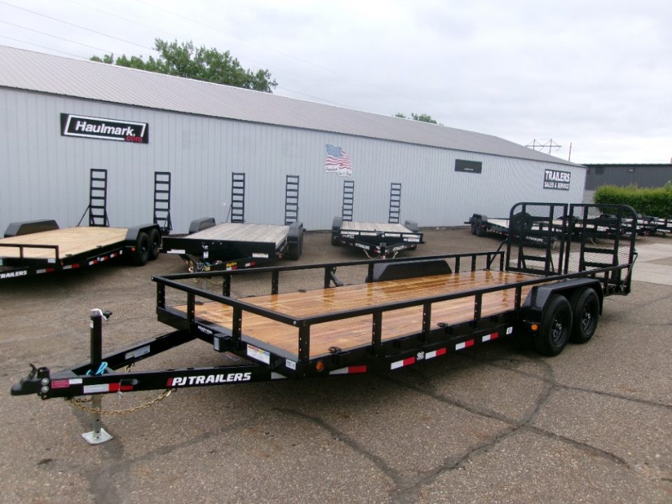 New 2027 PJ Trailers CEJ2252BSKK-SR22 Equipment Trailer