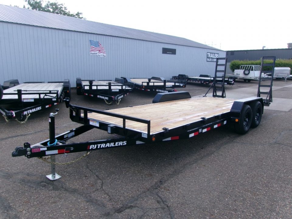 New 2027 PJ Trailers CEJ2052BSBK Equipment Trailer