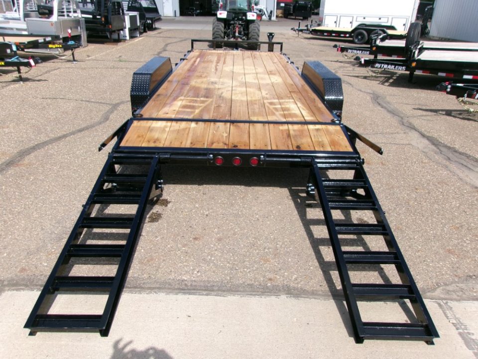 New 2027 PJ Trailers CEJ2052BSBK Equipment Trailer
