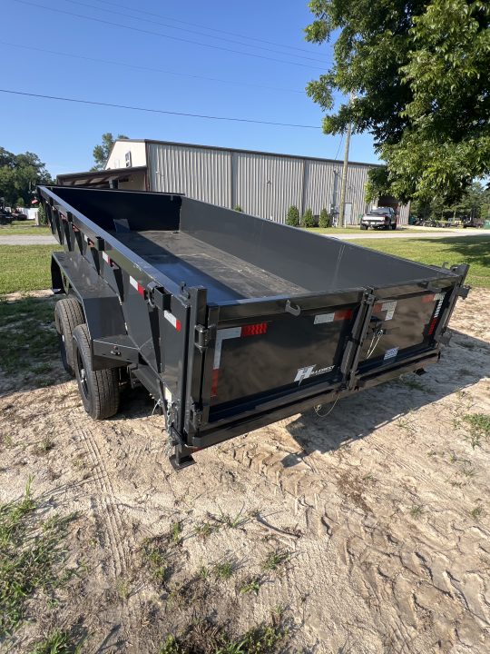 New 2027 Hillcrest Trailers 14716SD/7x16 14k Dump Trailer