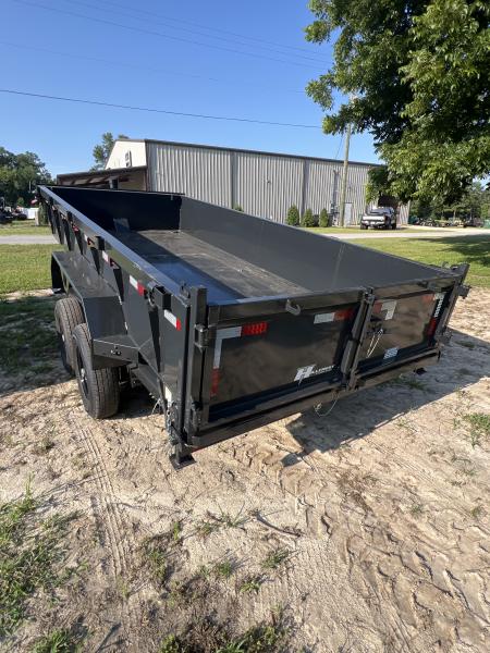 New 2027 Hillcrest Trailers 14716SD/7x16 14k Dump Trailer