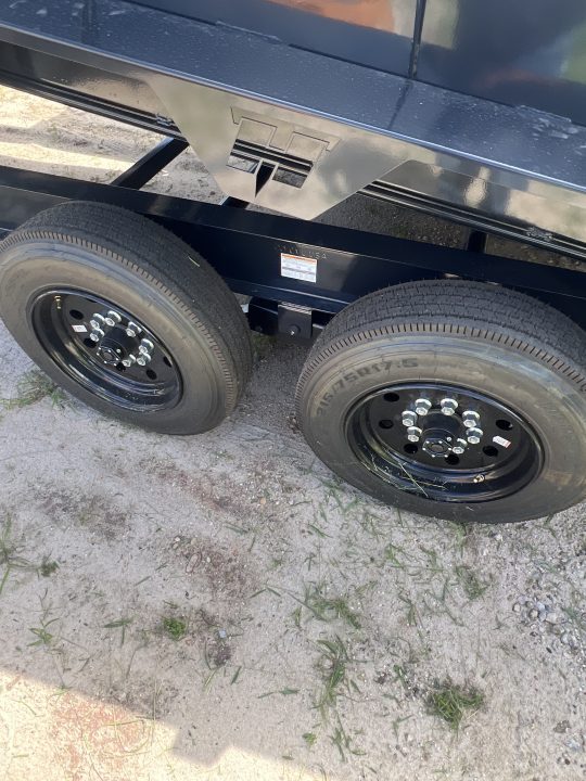 New 2027 Hillcrest Trailers 176716SD/7x16 17.6k Dump Trailer