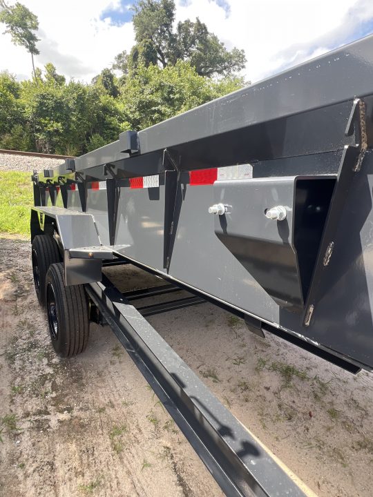 New 2027 Hillcrest Trailers 176716SD/7x16 17.6k Dump Trailer