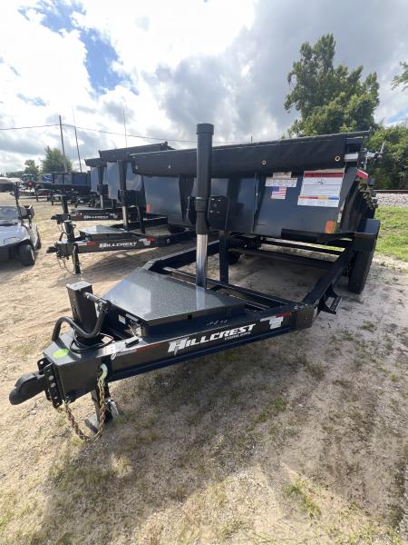 New 2027 Hillcrest Trailers 176716SD/7x16 17.6k Dump Trailer
