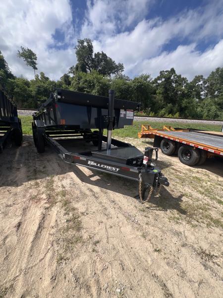 New 2027 Hillcrest Trailers 176716SD/7x16 17.6k Dump Trailer