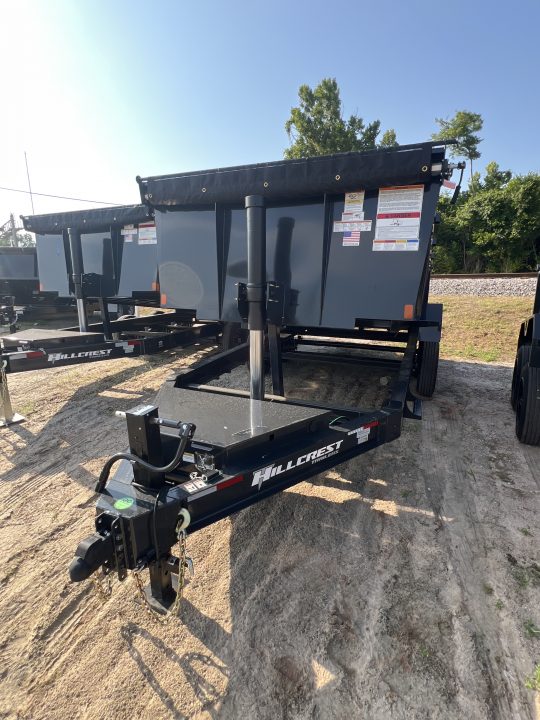 New 2026 Hillcrest Trailers 176716SDH/7x16 17.6k Dump Trailer