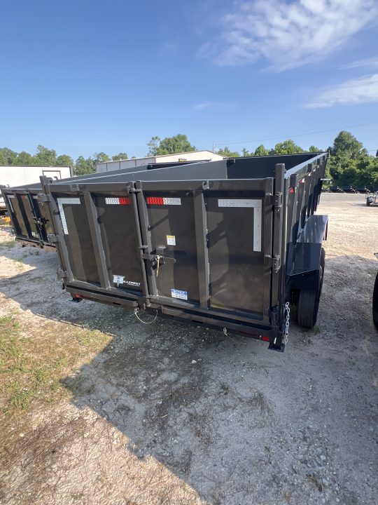 New 2026 Hillcrest Trailers 176716SDH/7x16 17.6k Dump Trailer