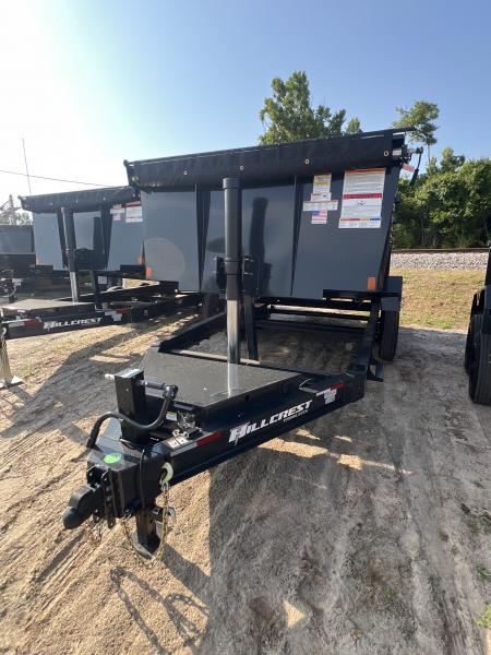 New 2026 Hillcrest Trailers 176716SDH/7x16 17.6k Dump Trailer