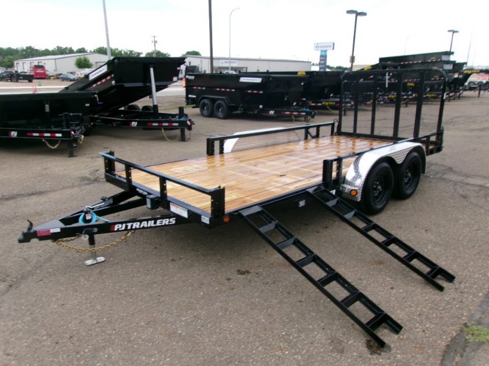 New 2027 PJ Trailers UL21632CSFK-ATVR-SP02 Utility Trailer