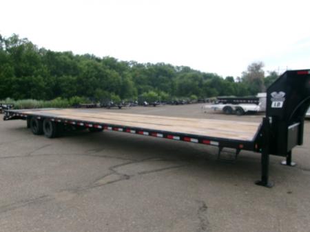 New 2027 PJ Trailers LDQ40D2BSWK-BYSC-JA06 Flatbed Trailer