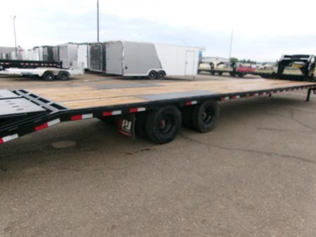 New 2027 PJ Trailers LDQ40D2BSWK-BYSC-JA06 Flatbed Trailer